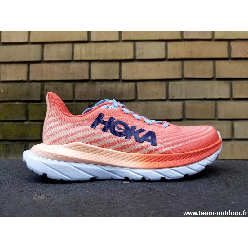 HOKA Mach 5 Femme Camellia / Peach Parfait – Image 2