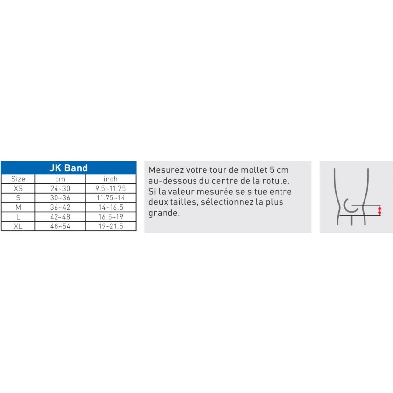 Bande Rotulienne ZAMST JK Band – Image 2
