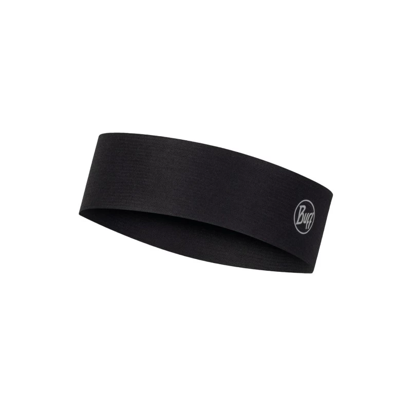 Bandeau BUFF Coolnet UV+ Slim Headband R-solid Black