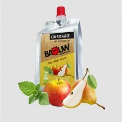 BAOUW Purée Bio Poire / Pomme / Menthe - Eco-recharge