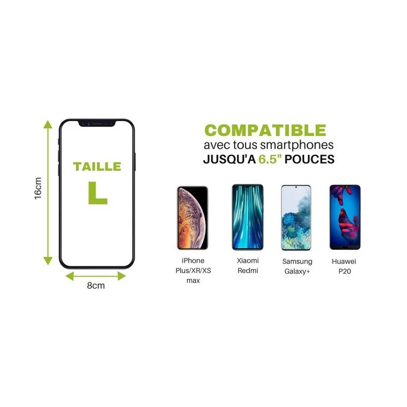 Brassard WANTALIS Athlète Lycra Saumon - L – Image 2