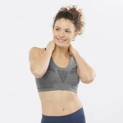 Brassière SALOMON Essential Move'On Deep Black / Heather