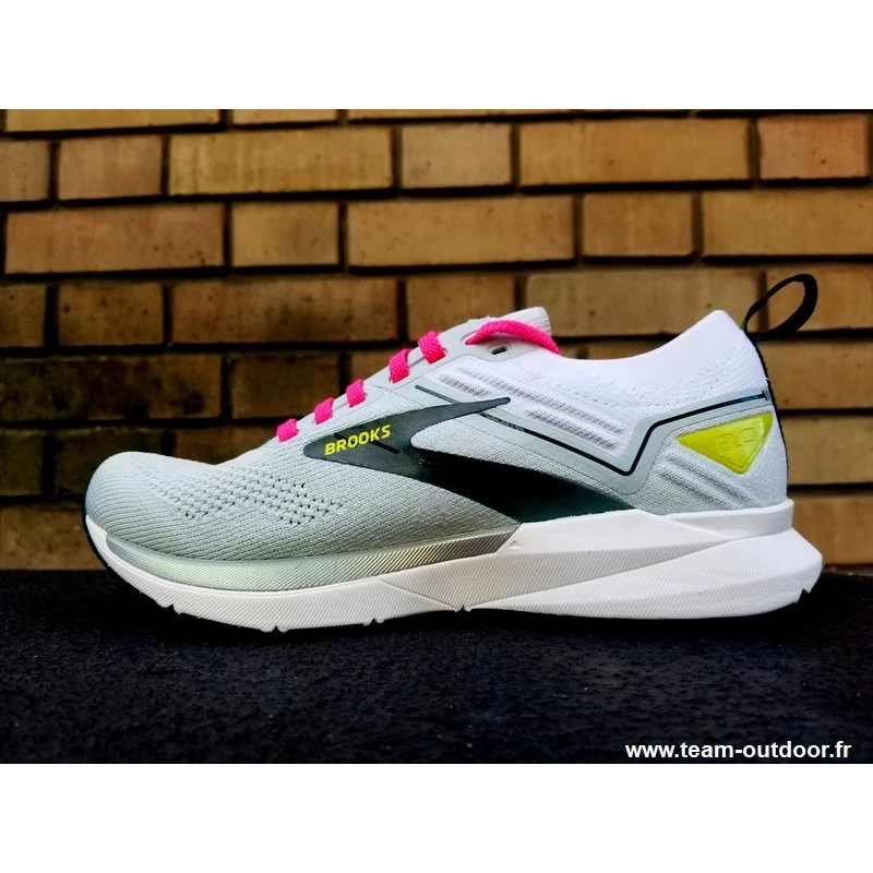 BROOKS Ricochet 3 Femme Ice Flow / Pink / Pond – Image 4