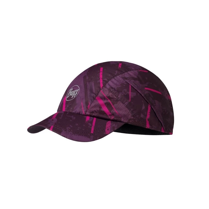 Casquette BUFF Pro Run Cap Stray Pink