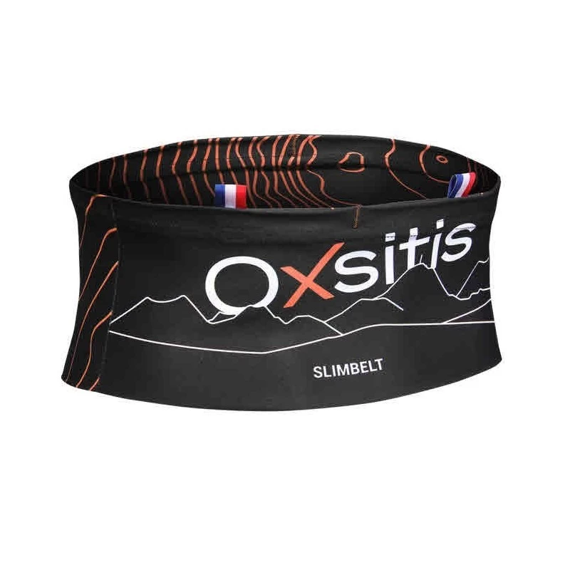 Ceinture OXSITIS Slimbelt Noir/corail