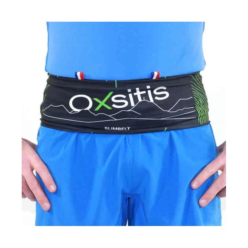 Ceinture OXSITIS Slimbelt Noir/vert – Image 2