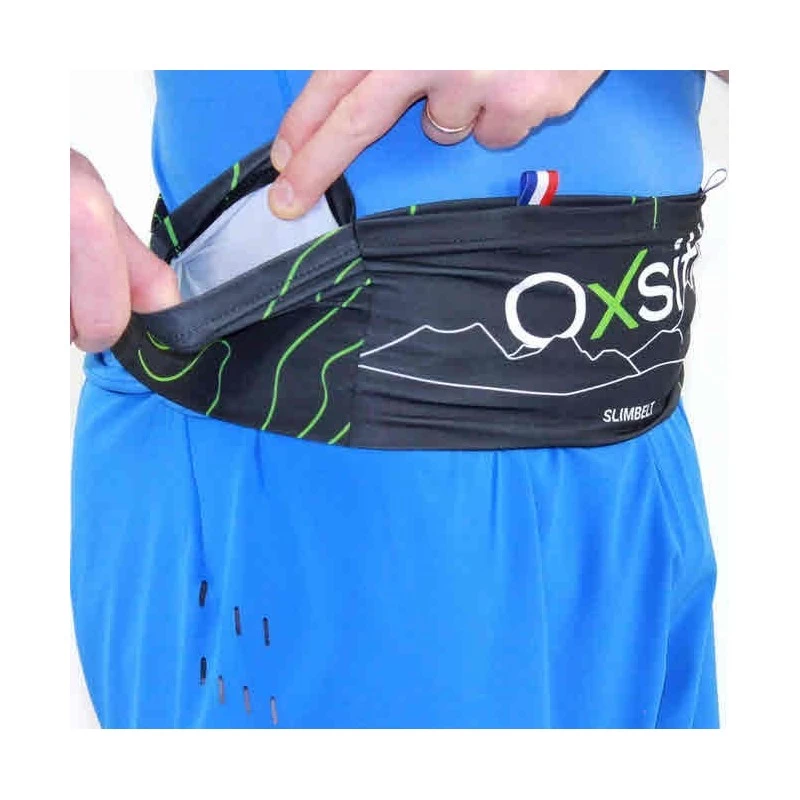 Ceinture OXSITIS Slimbelt Noir/vert – Image 3