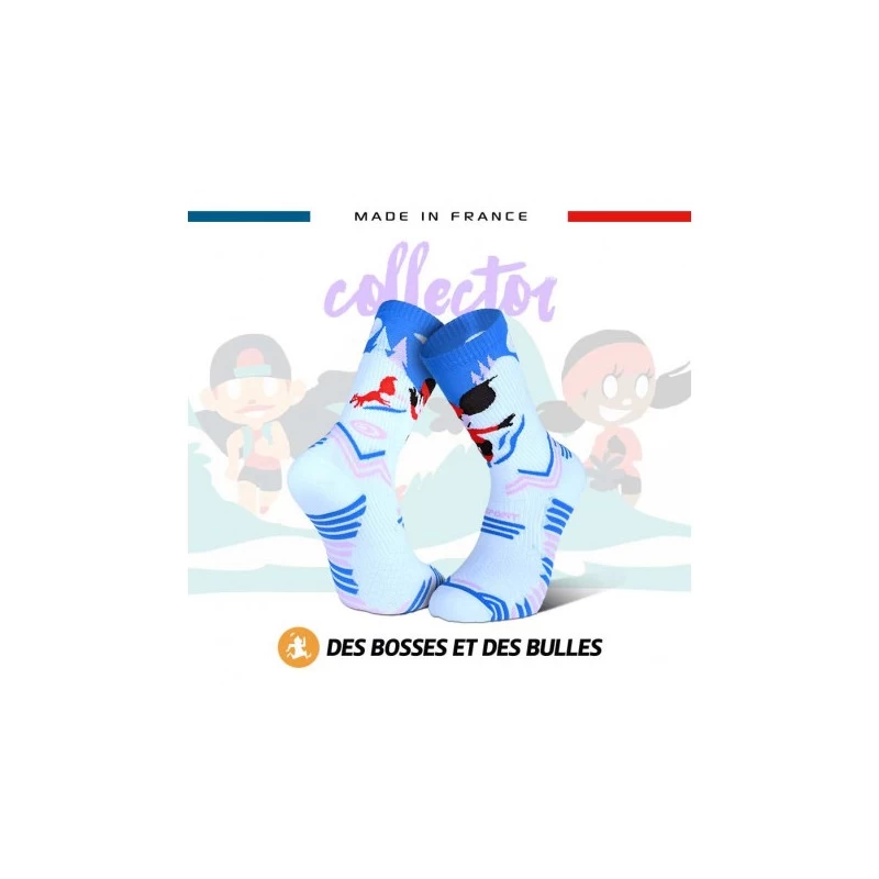 Chaussettes BV Sport Trail Ultra DBDB Neige Bleu