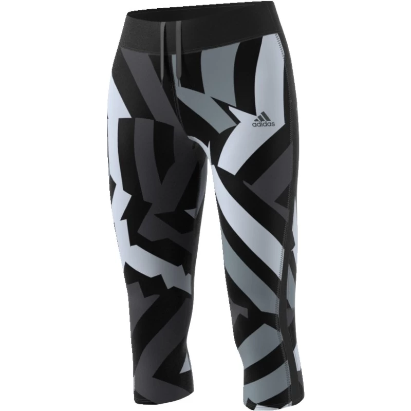 Collant 3/4 ADIDAS Response Tight Femme Stripe Grey – Image 2