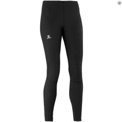 Collant Salomon Agile Warm Tight Femme Noir