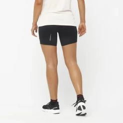 Cuissard SALOMON Cross Run Tight 5 Femme Deep Black