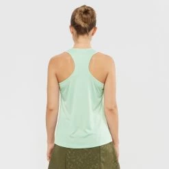 Débardeur SALOMON Agile Tank Femme Opal Blue / Harbor Gray