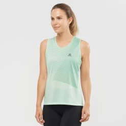 Débardeur SALOMON Sense Tank Femme Opal Blue