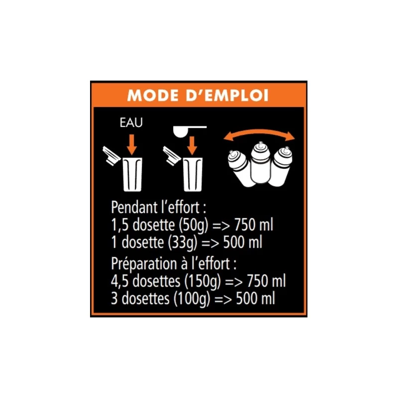 EAFIT Boisson Énergétique +3H Citron