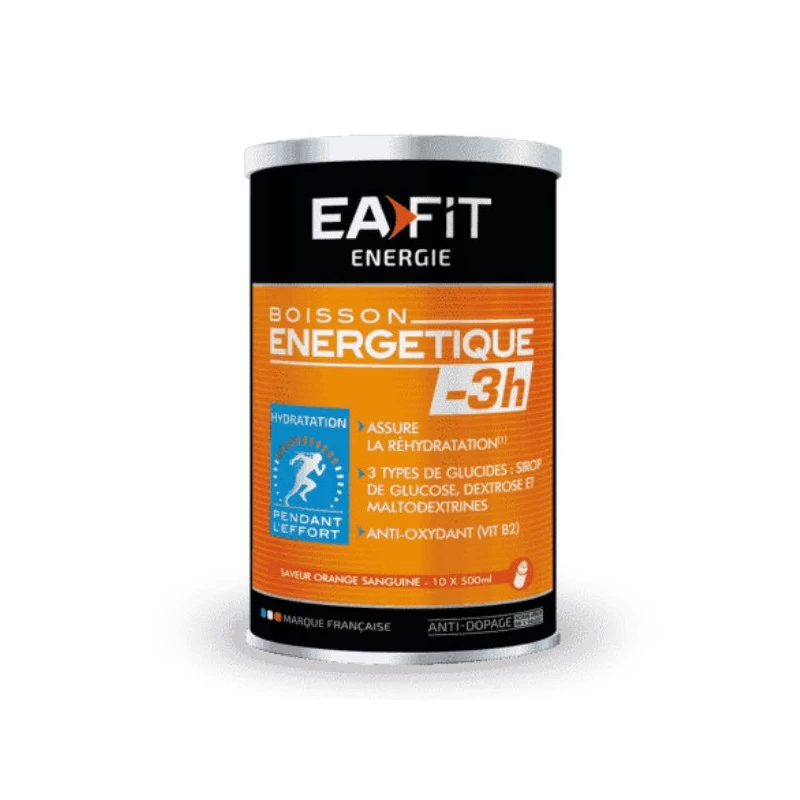 EAFIT Boisson Énergétique -3H Orange Sanguine