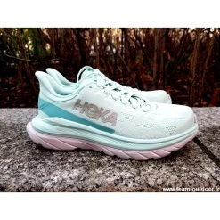 HOKA Mach 4 Femme Blue Glass / Coastal Shade