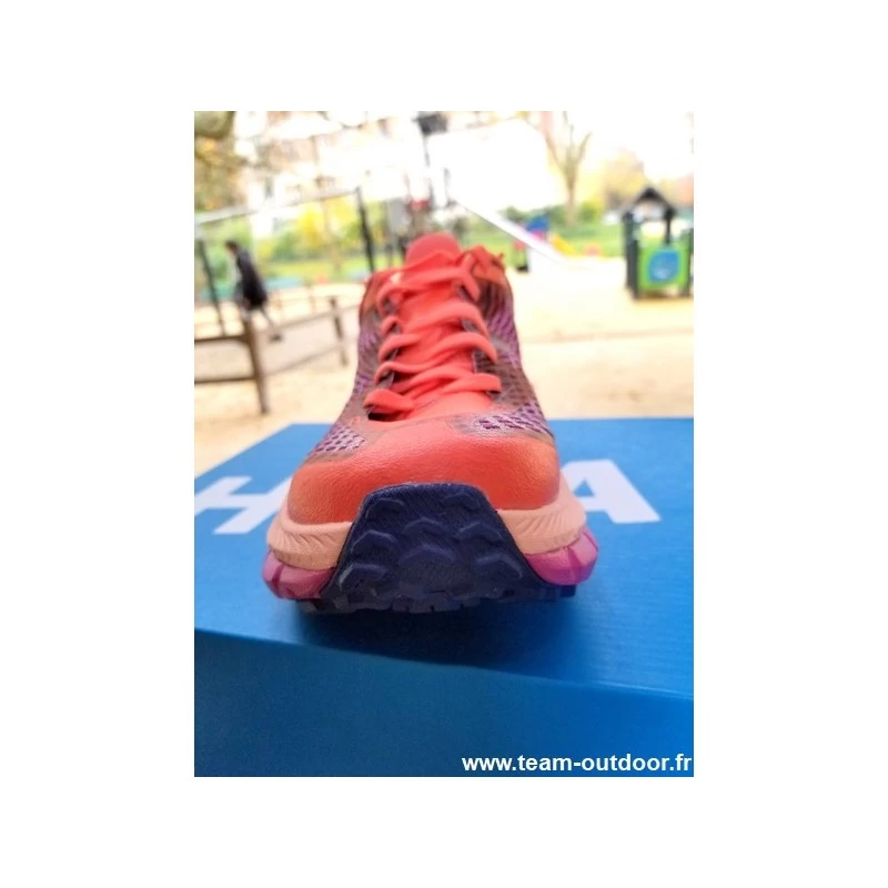 HOKA Mafate Speed 4 Femme Camellia / Peach Parfait – Image 3