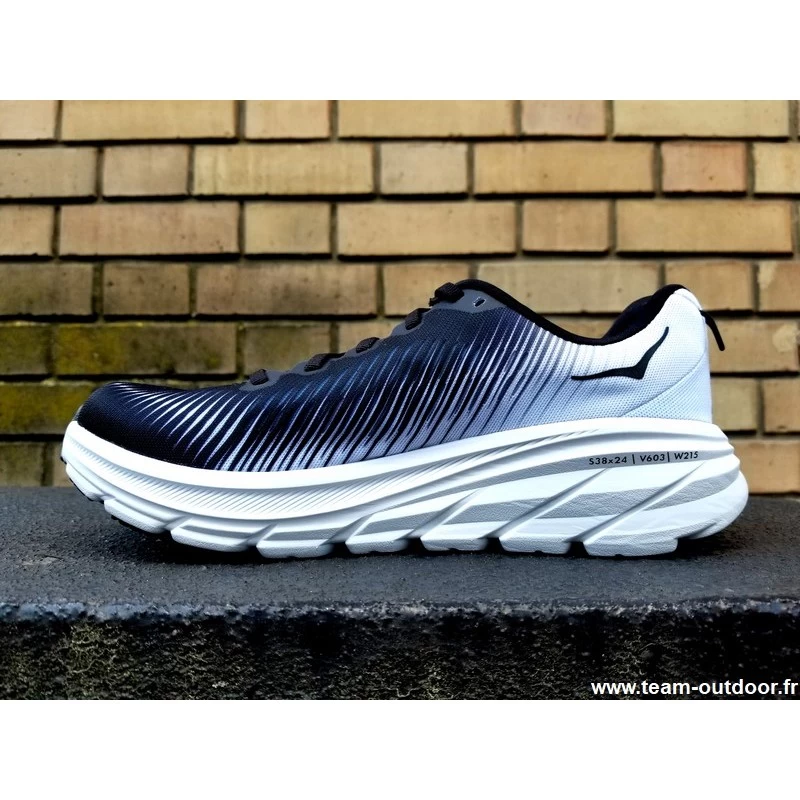 HOKA Rincon 3 Femme Black / White – Image 4