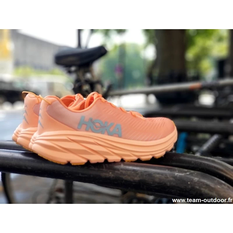 HOKA Rincon 3 Femme Shell Coral / Peach Parfait