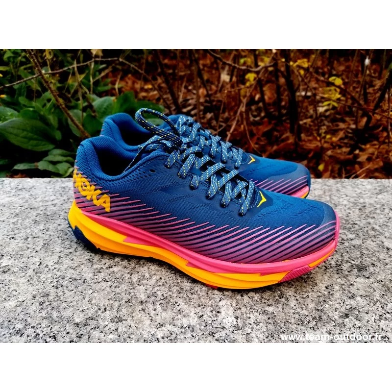 HOKA Torrent 2 Femme Moroccan Blue / Saffron – Image 2