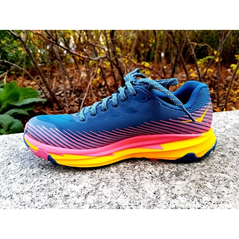 HOKA Torrent 2 Femme Moroccan Blue / Saffron – Image 6