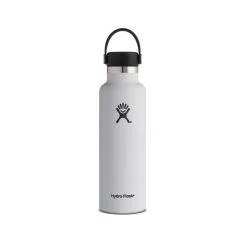 HYDRO FLASK 21 Oz Standard Cap White