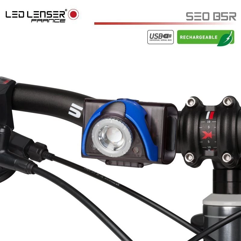 Lampe Vélo Avant LED LENSER B5R Rechargeable – Image 2