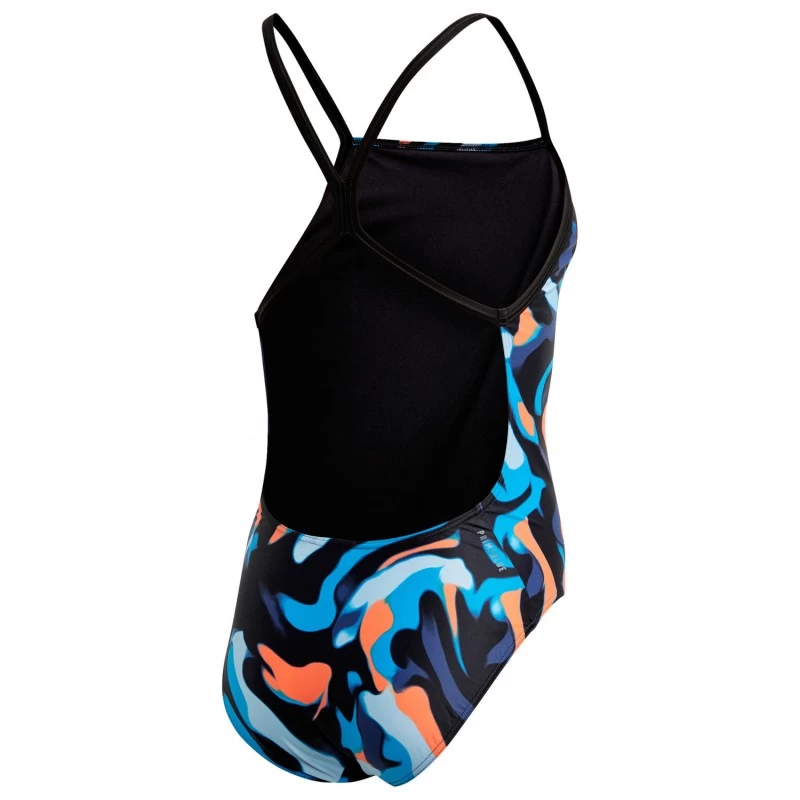 Maillot De Bain ADIDAS Suit Primeblue Femme Grey/blue/yellow – Image 3