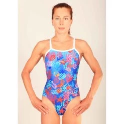 Maillot De Bain MAKO Nereid Femme Coral Blue