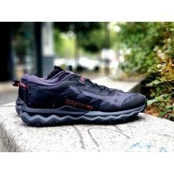 MIZUNO Wave Daichi 7 GTX Femme Black / Garnet Rose