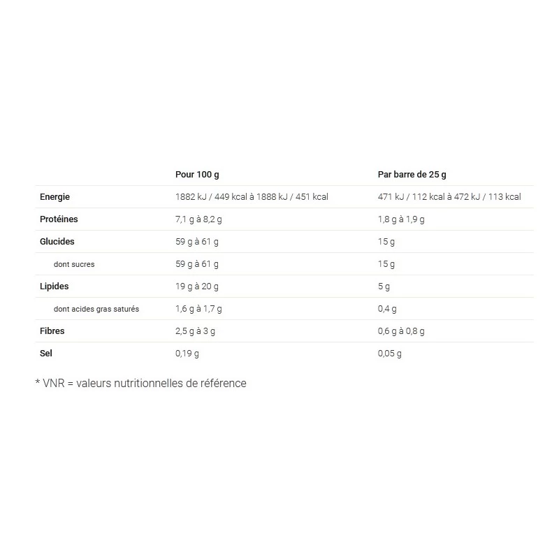 OVERSTIM'S Barre Amelix Bio Orange Confite – Image 3