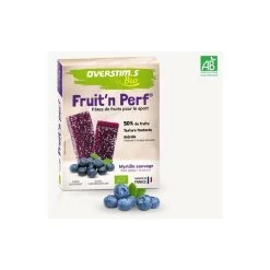 OVERSTIM'S Pâte De Fruit Bio Myrtille