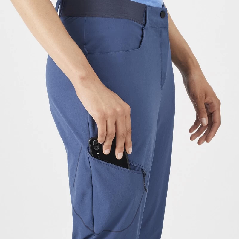 Pantalon SALOMON Wayfarer Pants Femme R Dark Denim – Image 5