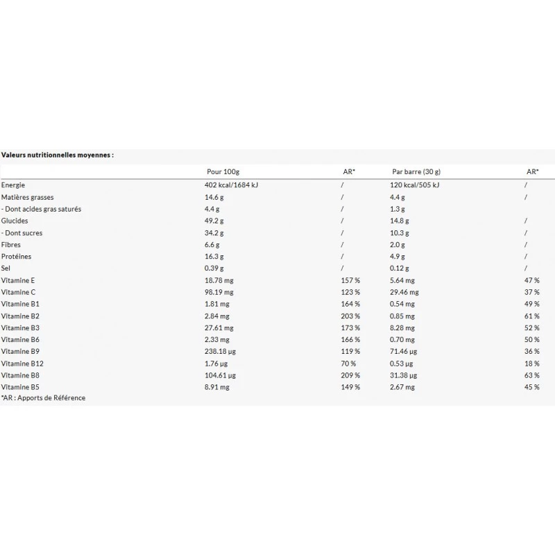 PUNCH POWER Barre Punchybar Amande – Image 2