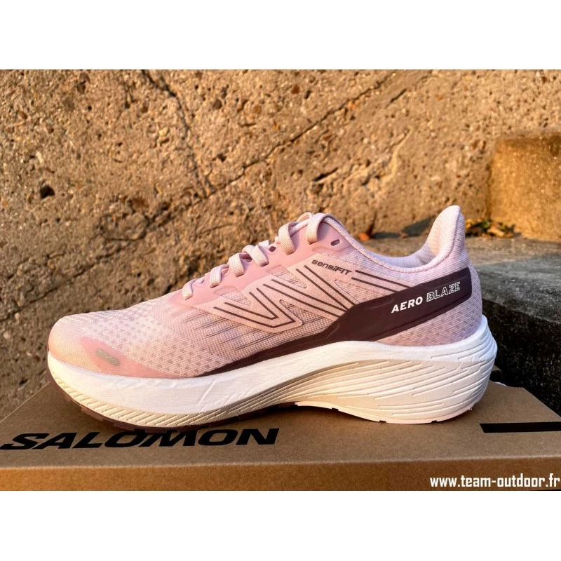 SALOMON Aero Blaze Femme Cradle Pink / White / Moonscape – Image 3