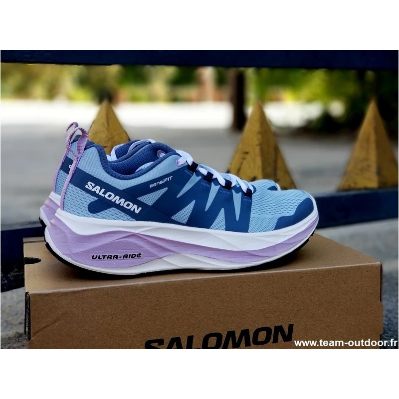 SALOMON Glide Max Femme Angel Falls / White / Orchid Bloom