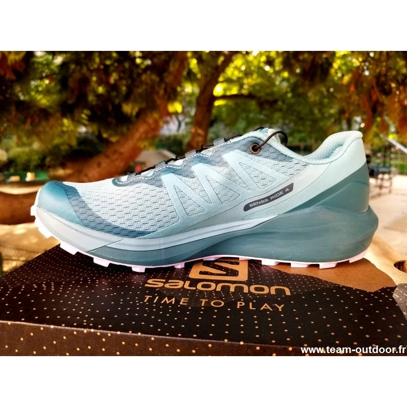 SALOMON Sense Ride 4 Femme Delphinium Blue / Mal – Image 4