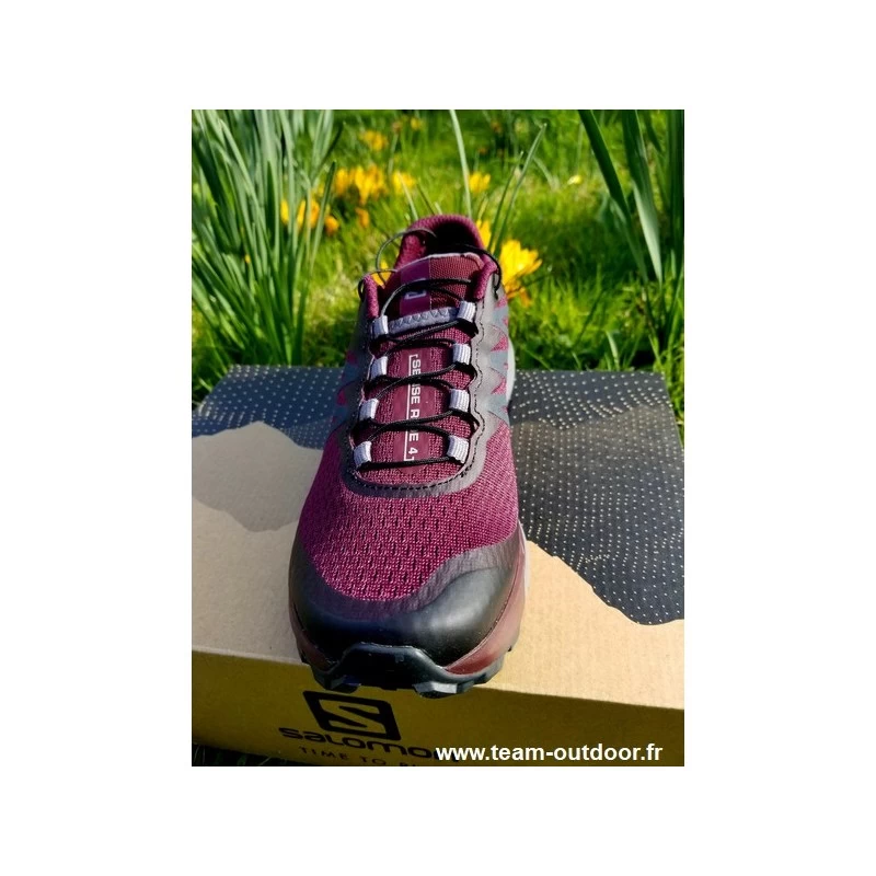 SALOMON Sense Ride 4 Femme Winetasting / Quiet Shade – Image 3