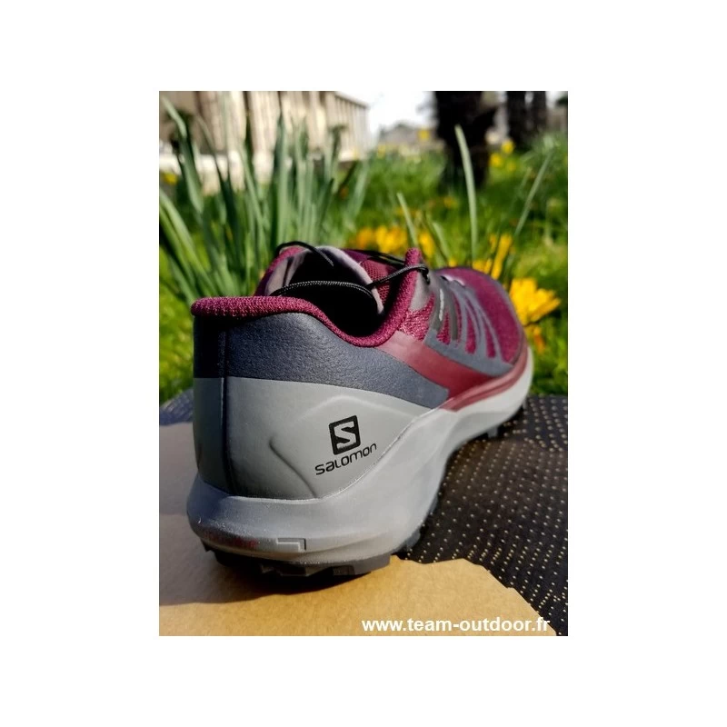 SALOMON Sense Ride 4 Femme Winetasting / Quiet Shade – Image 5