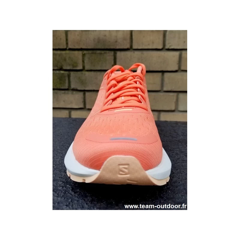 SALOMON Sonic 4 Balance Femme Persimon / White / Almond Cream – Image 3