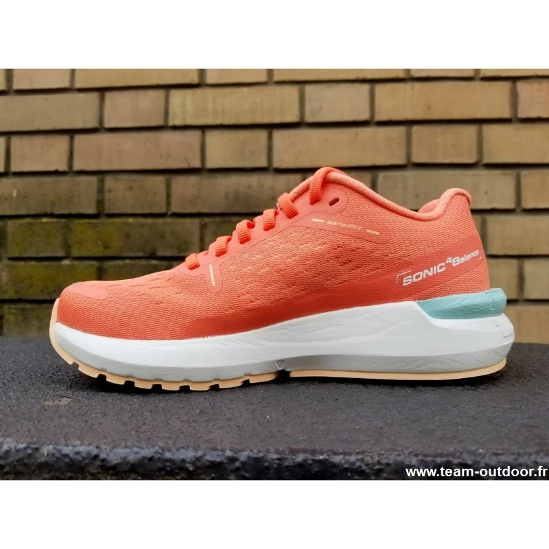 SALOMON Sonic 4 Balance Femme Persimon / White / Almond Cream – Image 4