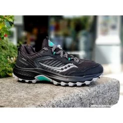 SAUCONY Excursion TR15 GTX Femme Black / Jade