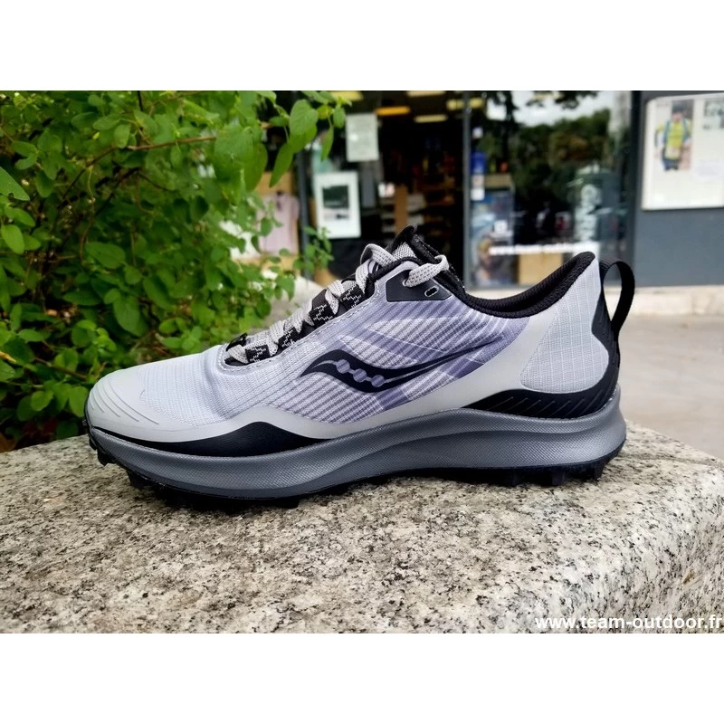 SAUCONY Peregrine 12 GTX Femme Alloy / Quartz – Image 5