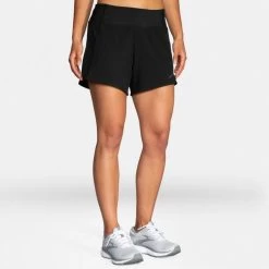 Short BROOKS Chaser 5" Short Femme Black