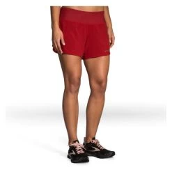Short BROOKS Chaser 5" Short Femme Terracotta