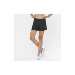Short SALOMON Cross 5" Femme Black