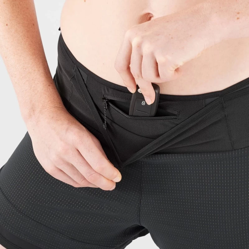 Short SALOMON Sense Aero 2in1 Femme Black – Image 5