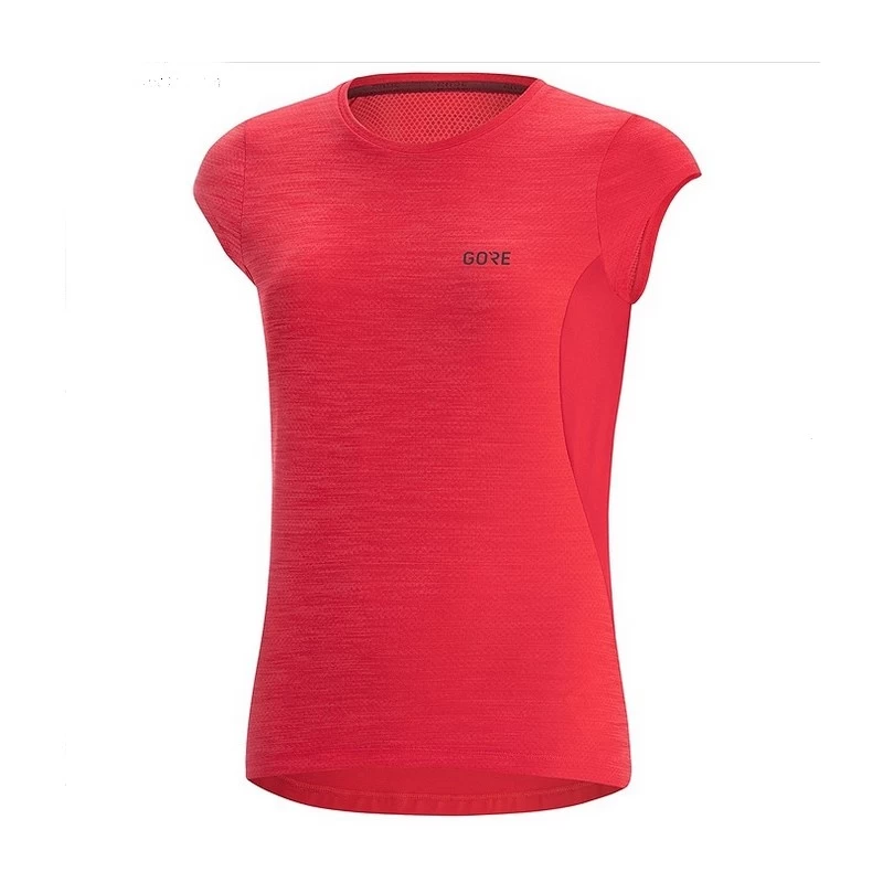 Tee-Shirt GORE R3 Shirt Femme Hibiscus Pink