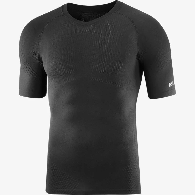 Tee-Shirt SALOMON S/LAB Ultra Tee Mixte Black – Image 3