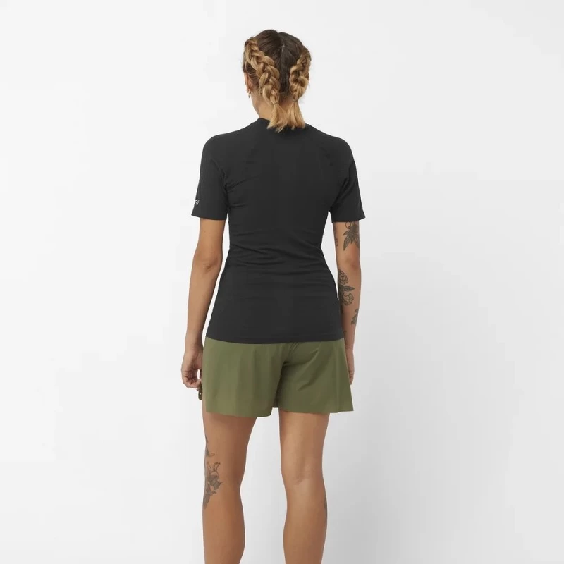 Tee-Shirt SALOMON S/LAB Ultra Tee Mixte Black – Image 8